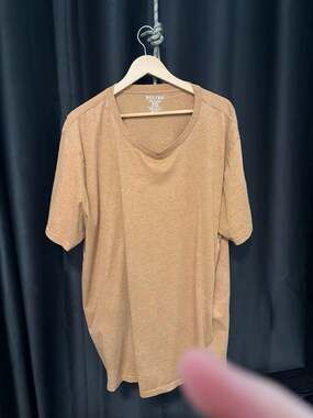 Bolter Men's men’s  T-Shirt, Heather Tan 3XL